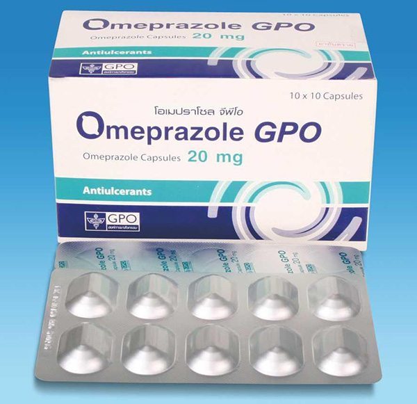 Omeprazole Capsule 20 Mg 100 Capsules Thailand Online Store