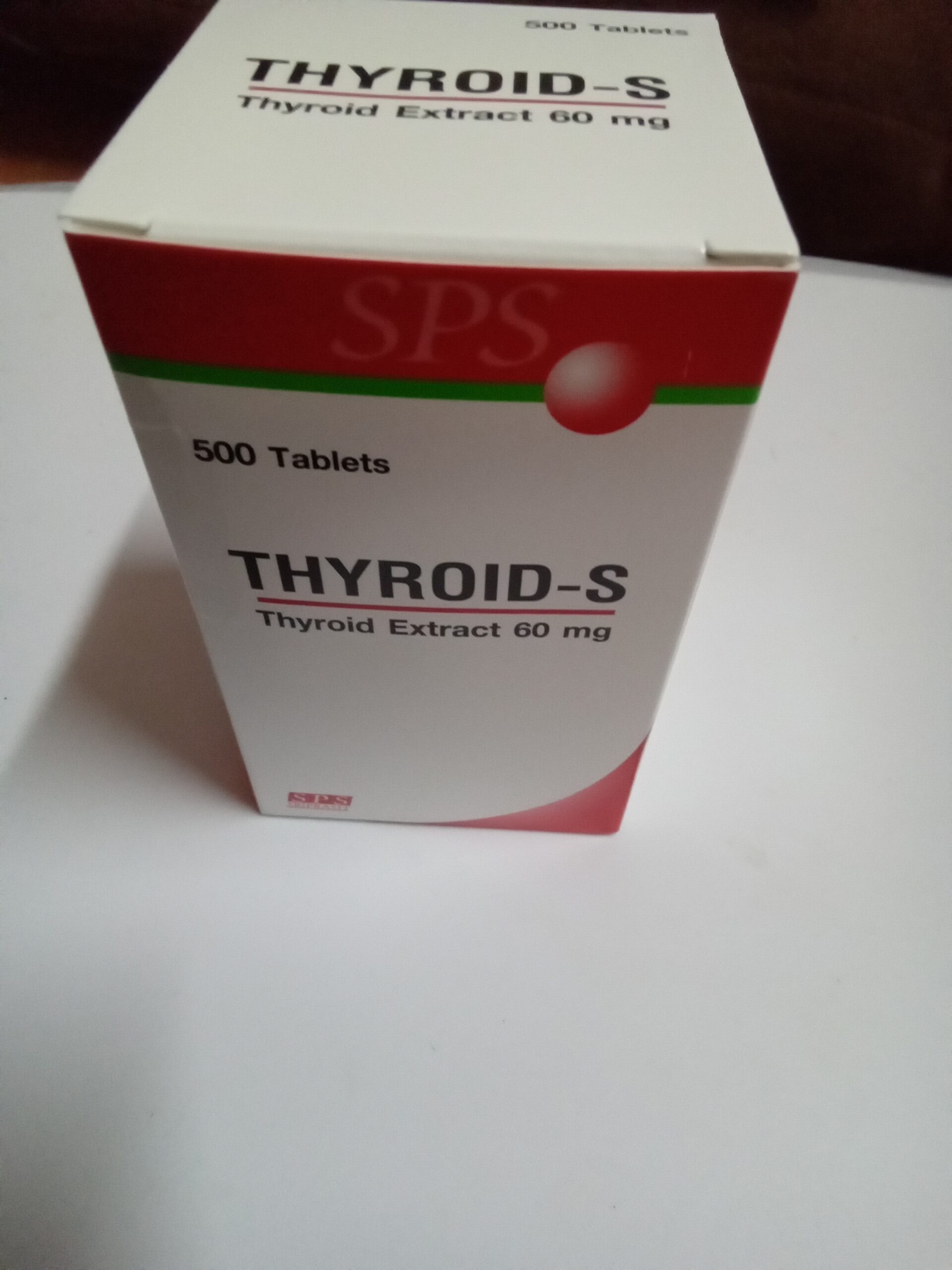THYROIDS NDT Natural Desiccated Thyroid Thyroid Extract 60mg ,1000